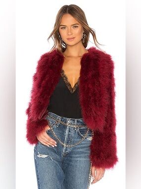Rebecca Minkoff Pacha Feather Jacket